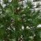 3.5ft. Unlit Yukon Mixed Pine Artificial Christmas Tree in Bronze Metal Planter